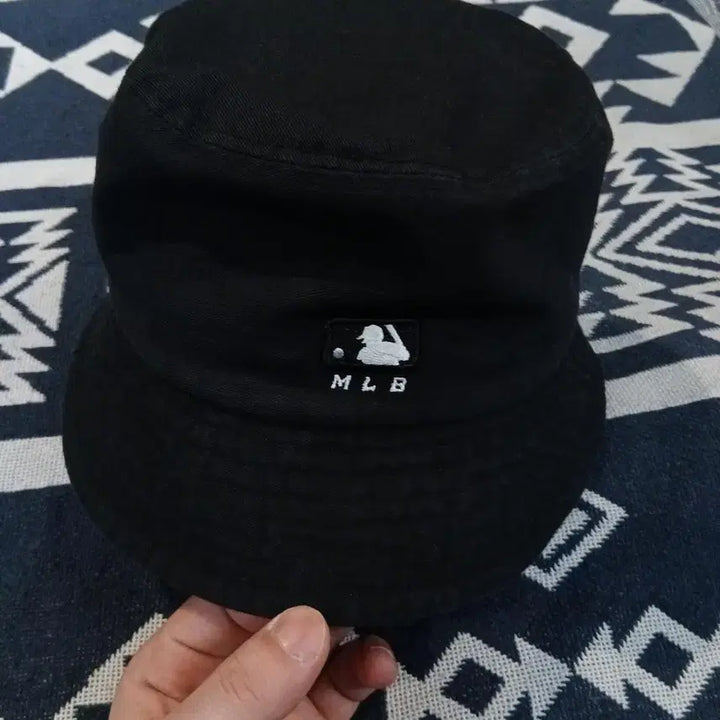 [SOLD OUT] MLB 엠엘비 블랙 뉴욕양키즈 팀로고 코튼 벙거지 버킷햇 60