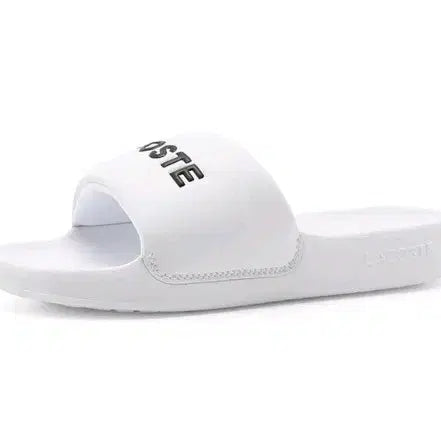 [BUNJANG] Lacoste Six Slides White 250mm / 라코스테 여섯 슬리퍼 화이트 250사이즈 슬라이드