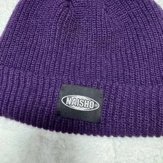 [SOLD OUT] NAISHO 니트 비니 퍼플 겨울 니트 모자