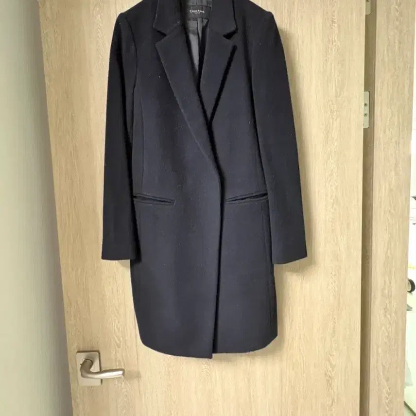 [BUNJANG] Tasse Tasse Coat / Tasse Tasse 블랙 모직 코트 55