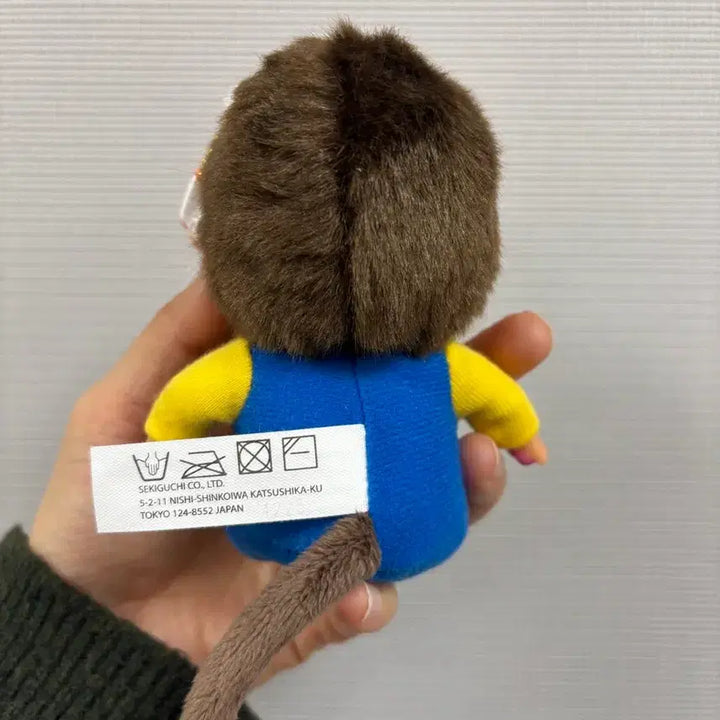 [BUNJANG] Hello Kitty Monchhichi Doll Keyring / 헬로키티 몬치치 정품 새상품