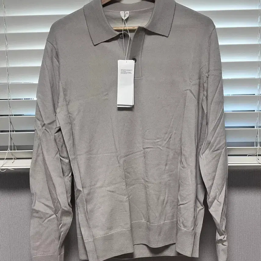 [SOLD OUT] 아르켓 메리노 울 폴로 니트 L사이즈