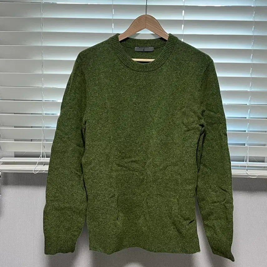 [BUNJANG] Giordano Lambswool Sweater Green XL / 지오다노 램스울 스웨터 그린 XL사이즈