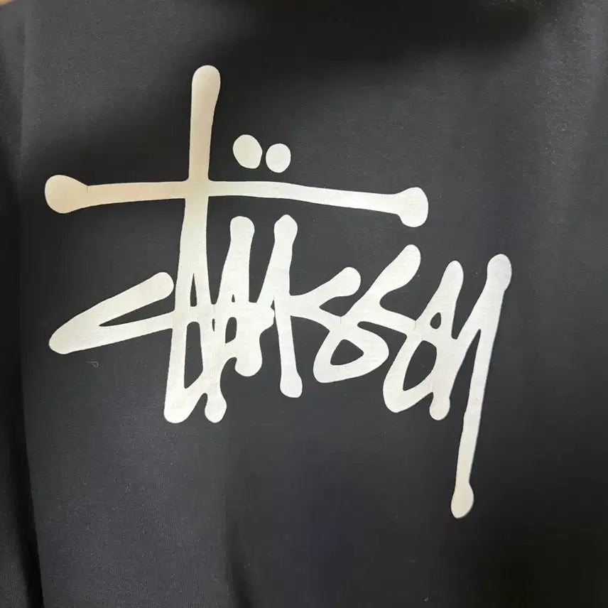[BUNJANG] Stussy Basic Logo Hoodie / (XL) 스투시 베이직 로고 후드티