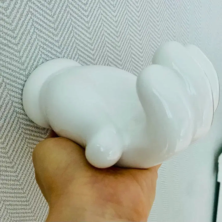[BUNJANG] Mickey Mouse Hand Hanger Figurine &amp; Bookend Set / 미키 손 행어 피겨린 &amp; 북앤드