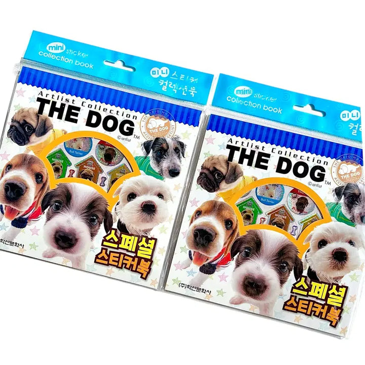 [BUNJANG] The Dog Sticker Book / [고전문구] 더독 강아지 스티커북