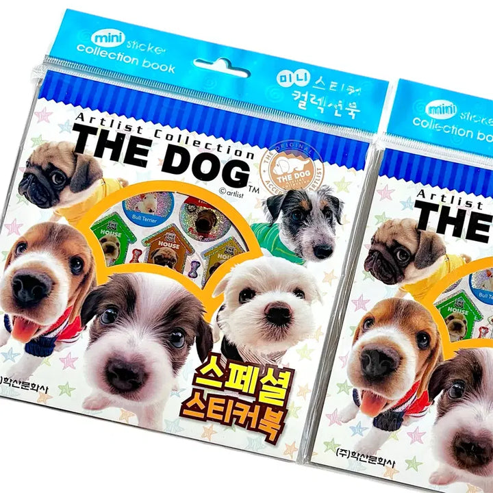 [BUNJANG] The Dog Sticker Book / [고전문구] 더독 강아지 스티커북