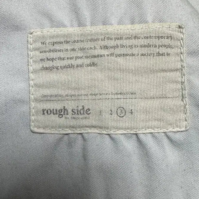 [BUNJANG] Drape Denim (Light Blue) / [3] 러프사이드 드레이프 데님 라이트블루