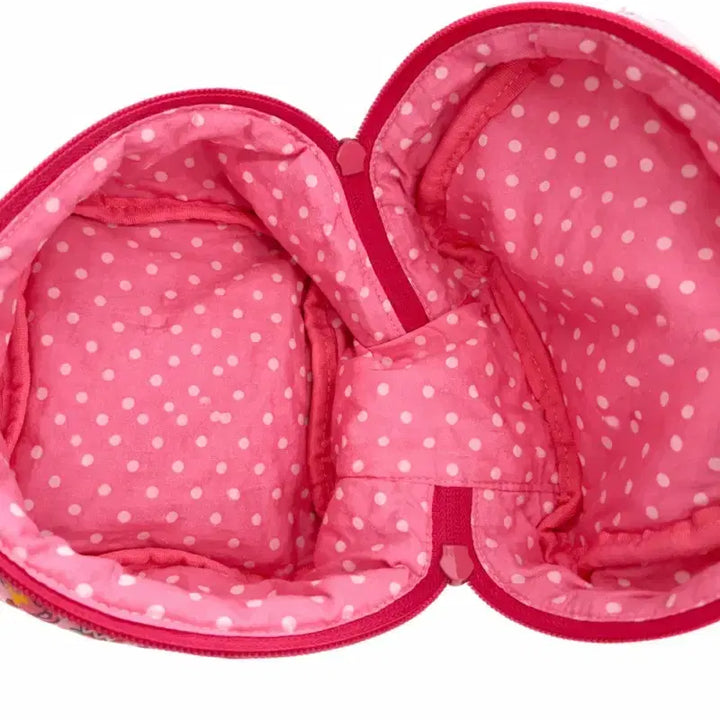 [BUNJANG] Sanrio Kitty Square Pouch / [마지막 한개]산리오 키티사각 파우치 누빔 손잡이 파우치