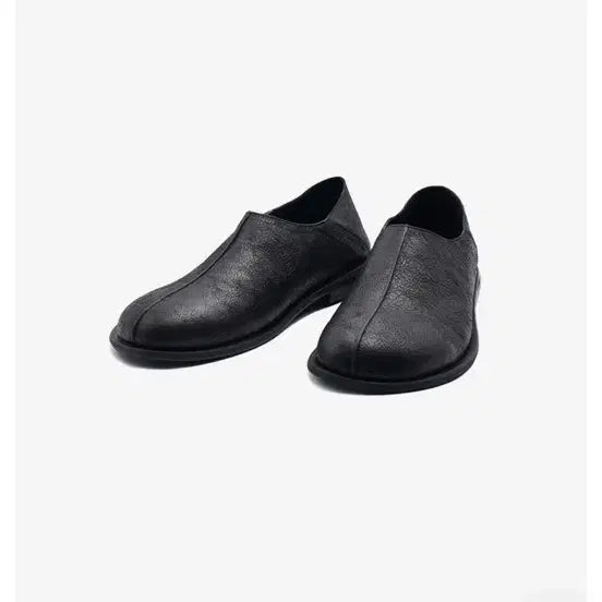 [BUNJANG] Insilence Crack Leather Clogs Black / [280] 인사일런르 크랙 레더 클로그 BLACK