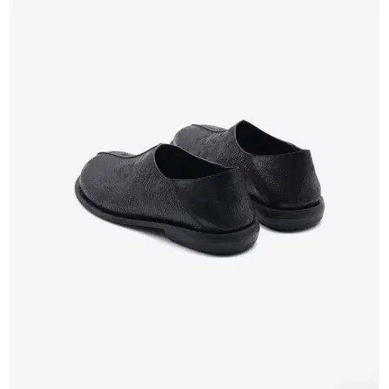 [BUNJANG] Insilence Crack Leather Clogs Black / [280] 인사일런르 크랙 레더 클로그 BLACK