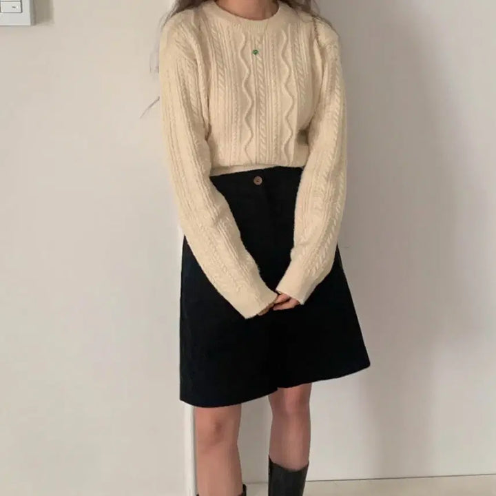 [BUNJANG] Nearwear Pomme Knit Sweater / 니어웨어 Pomme Knit