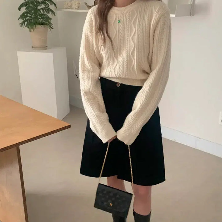 [BUNJANG] Nearwear Pomme Knit Sweater / 니어웨어 Pomme Knit