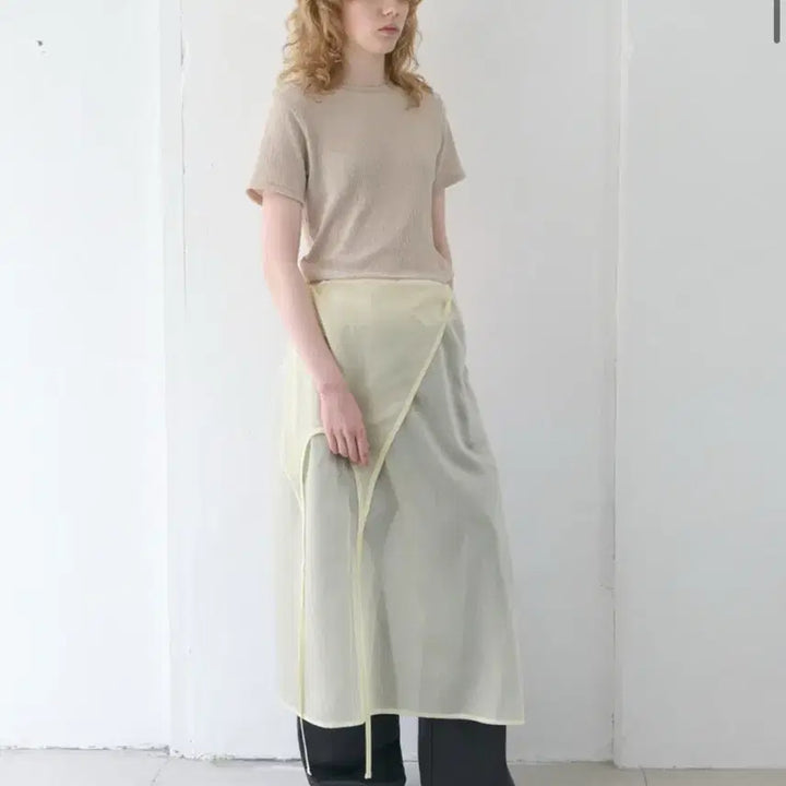 [BUNJANG] Unbranded Halter Maxi Layered Dress / (새상품)포저 홀터 맥시 레이어드 드레스