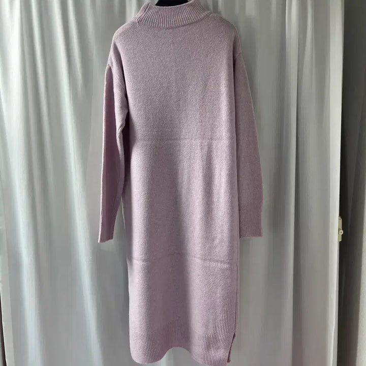 [BUNJANG] Cashmere Knit Long Dress / 새옷) 연보라 모 캐시미어 니트 롱 원피스