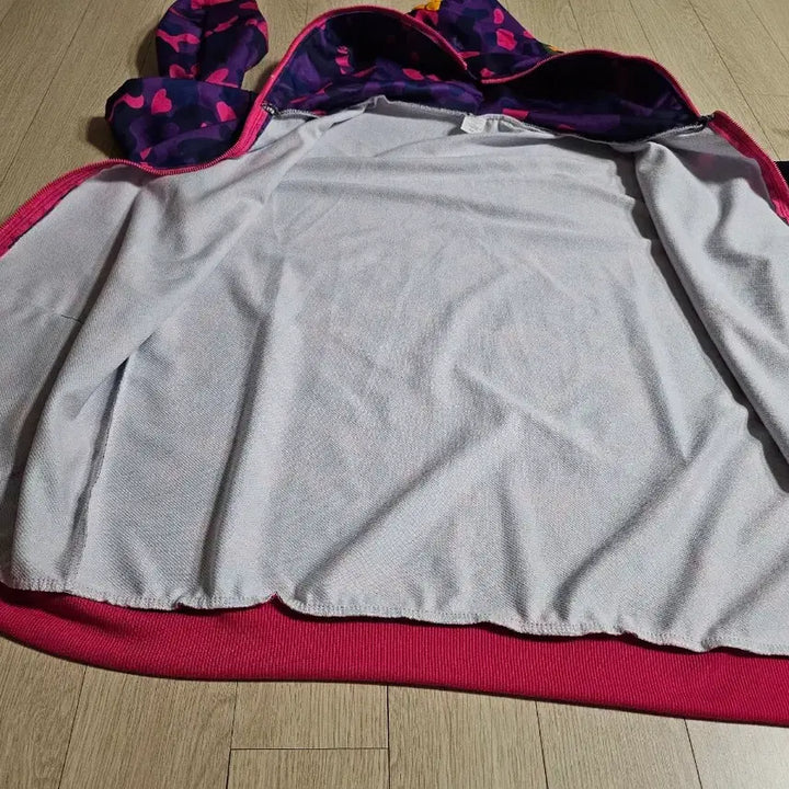 [BUNJANG] Pink Military Hoodie Jacket / 여자 보라핑크 밀리터리 후드집업 66~88사이즈