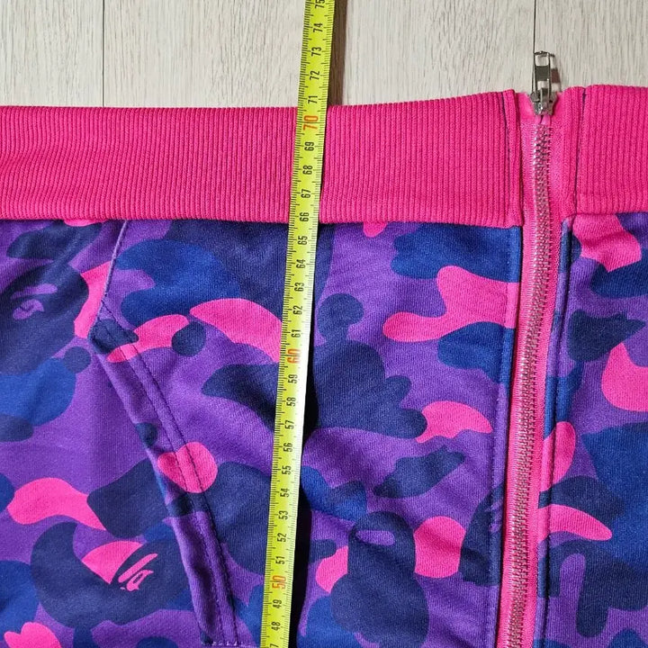[BUNJANG] Pink Military Hoodie Jacket / 여자 보라핑크 밀리터리 후드집업 66~88사이즈