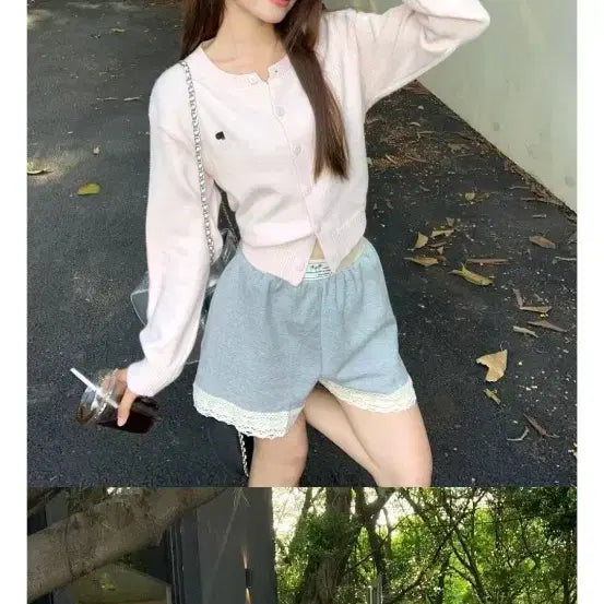 [BUNJANG] CHIC ON ME Lace Shorts / 시크온미 레이스 반바지