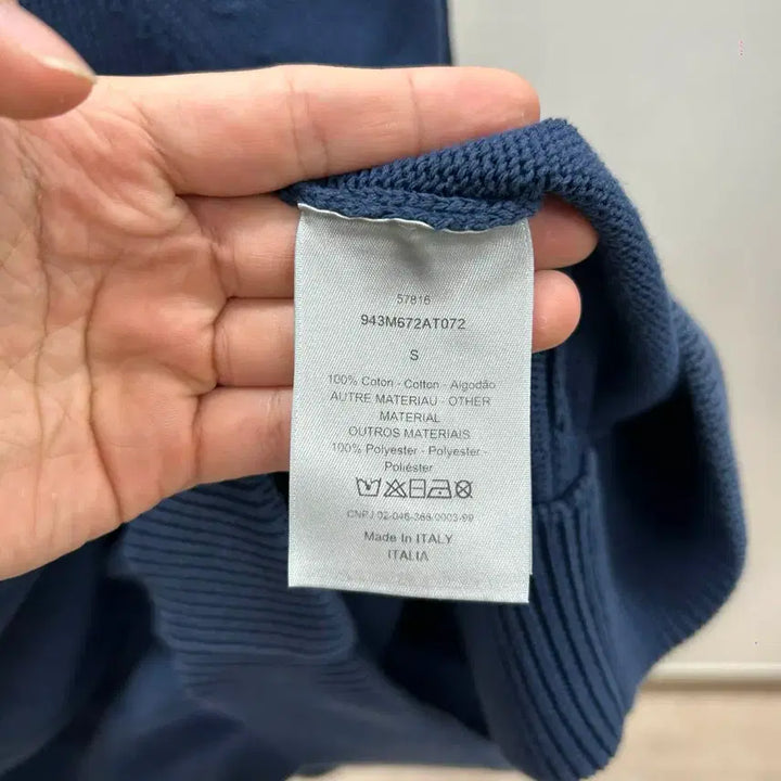 [BUNJANG] Dior Oblique Insert Knit Sweater / [S]디올 오블리크 인서트 니트