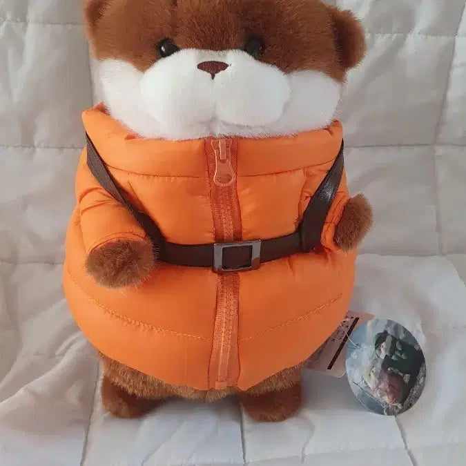 [BUNJANG] Usso Usso Dark Brown Plush 27cm / 패딩 우소우소짱 다크브라운 27cm 새상품