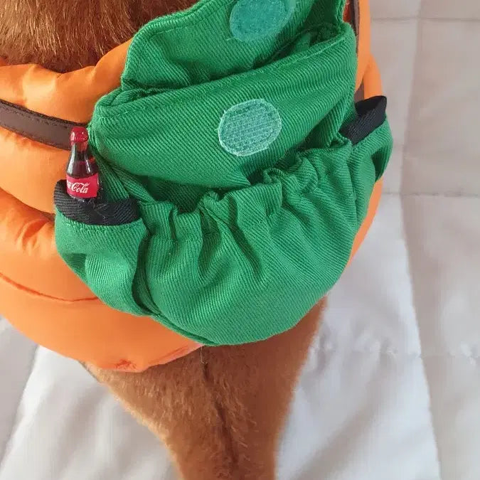 [BUNJANG] Usso Usso Dark Brown Plush 27cm / 패딩 우소우소짱 다크브라운 27cm 새상품