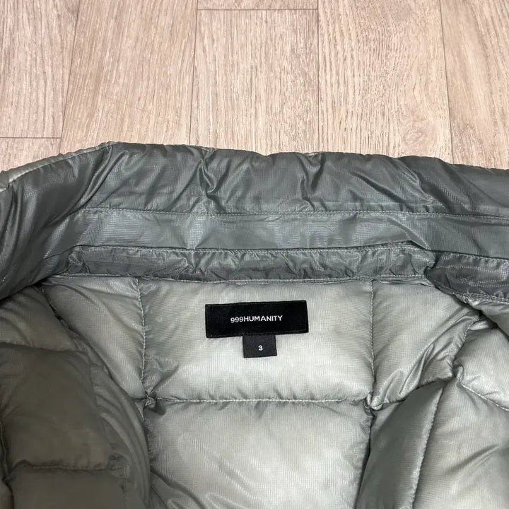 [BUNJANG] 999 Humanity Modular Light Goose Down Padding Gray / 999휴머니티 모듈러 라이트 구스 다운 패딩 그레이 3사이즈
