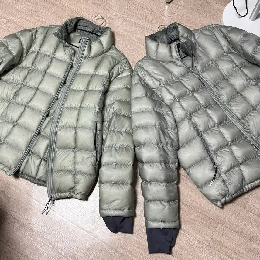 [BUNJANG] 999 Humanity Modular Light Goose Down Padding Gray / [3] 999휴머니티 모듈러 라이트 구스 다운 패딩 그레이