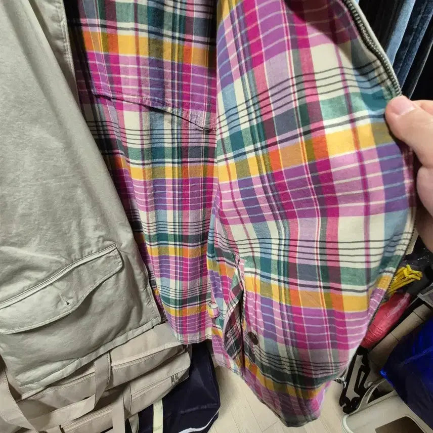 [BUNJANG] Polo Barracuda Reversible Cotton Jacket M / 폴로 양면   코튼 자켓 바라쿠다 m 100