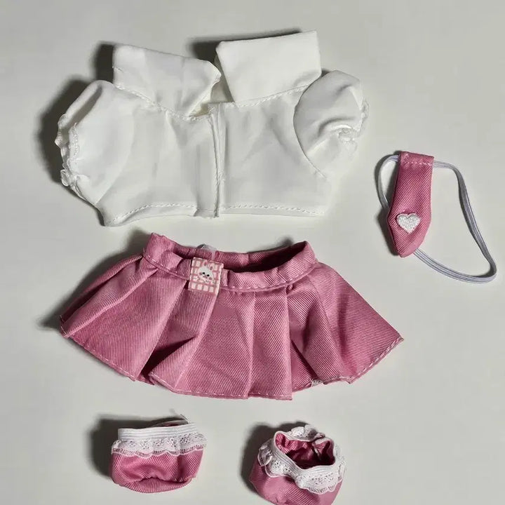 [BUNJANG] 20cm Doll School Uniform Set / 20cm 솜인형옷 교복 세트