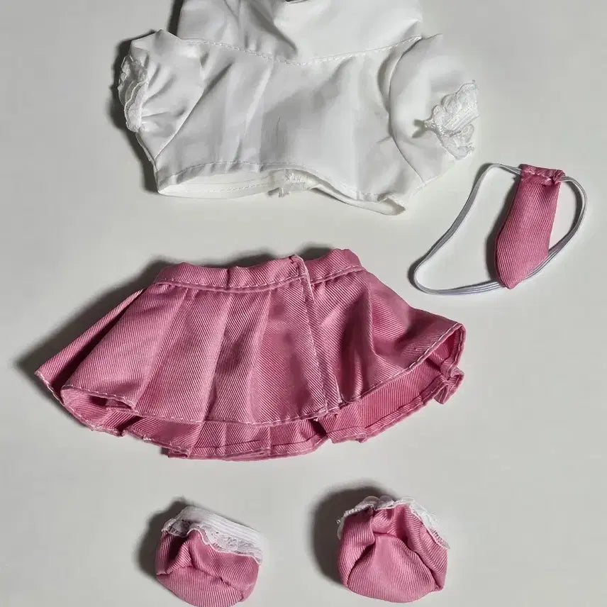 [BUNJANG] 20cm Doll School Uniform Set / 20cm 솜인형옷 교복 세트