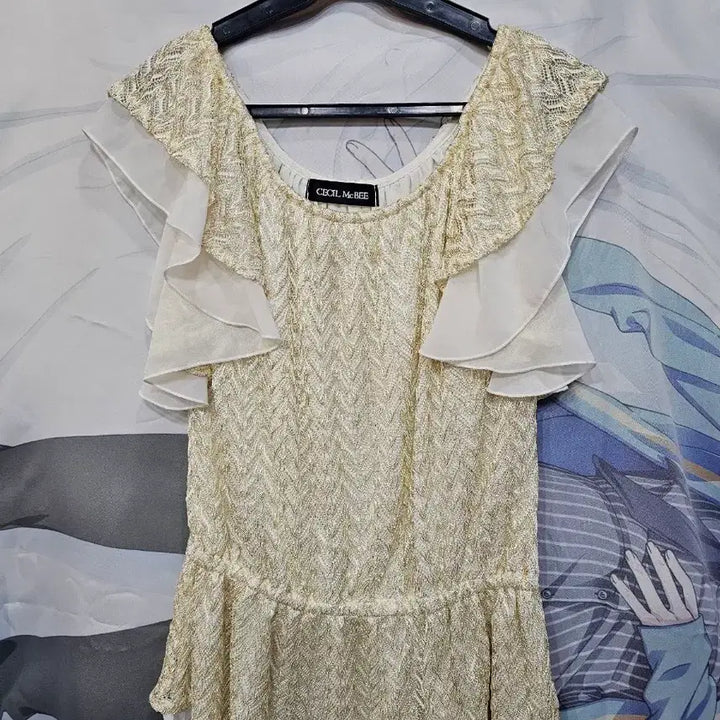 [BUNJANG] CECIL McBEE Frill Blouse / CECIL McBEE 프릴 블라우스