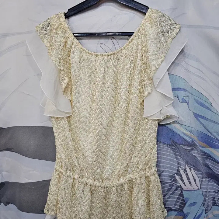 [BUNJANG] CECIL McBEE Frill Blouse / CECIL McBEE 프릴 블라우스