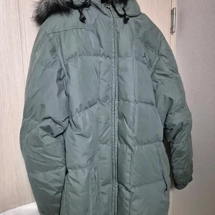 [BUNJANG] Jordan Men's Duck Down Padded Jacket / 조던 남성 오리털 패딩 M 카키