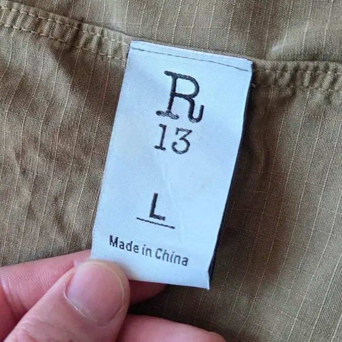 [BUNJANG] R13 M65 Long Coat / R13 M65 야상 롱코트 L