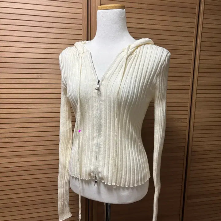 [BUNJANG] De Ob, Rosum, J, Bless Shop, Henne Hooded Knit Top / 청순 후드 집업 니트 /수입의류 드오브 로썸제이 블레스샵 엉넬 홀복 헨느