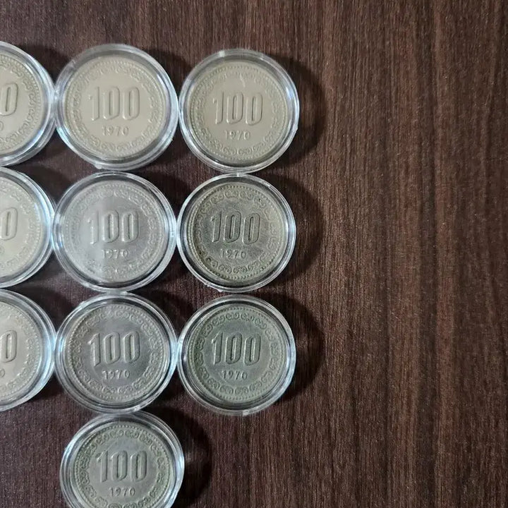 [BUNJANG] 100 Won Coin 1970 10pcs / 100주, 1970년 초년도 10매 ( 특특년도))