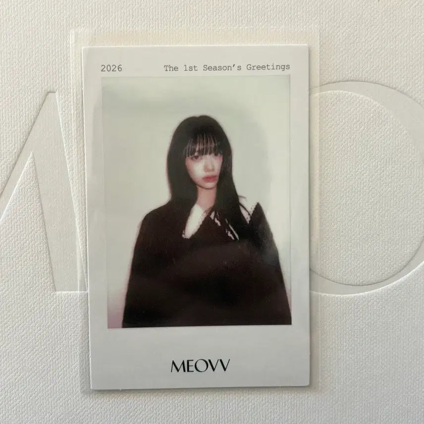 [BUNJANG] NMIXX Sullyoon Season's Greetings POB Polaroid / 미야오 수인 시그 시즌그리팅 예약구매 특전 포카 미공포 폴라로이드 폴라