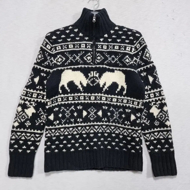 [BUNJANG] Cowichan Half-Zip Knit / ㅡ폴로진스 코위찬 반집업니트ㅡ 남95 ㅡ0129