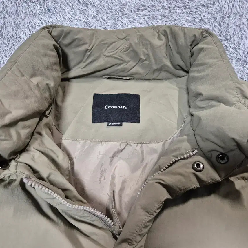 [BUNJANG] Covernat Men's Short Puffer Jacket M / 커버낫 남성 숏 푸퍼 패딩 M