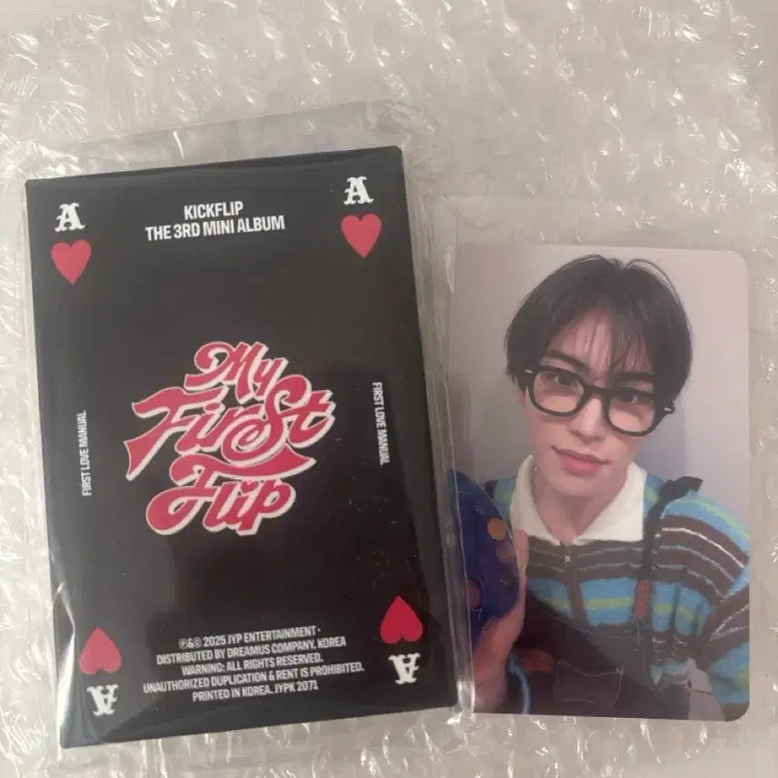 [BUNJANG] Kickflip Album + Photocard / 킥플립 앨범 + 포토카드