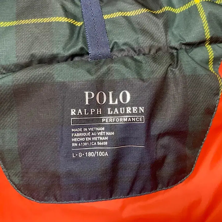 [BUNJANG] Polo Ralph Lauren Tartan Check Long Down Jacket (Size L) / 폴로 랄프로렌 타탄체크 롱패딩 사이즈L
