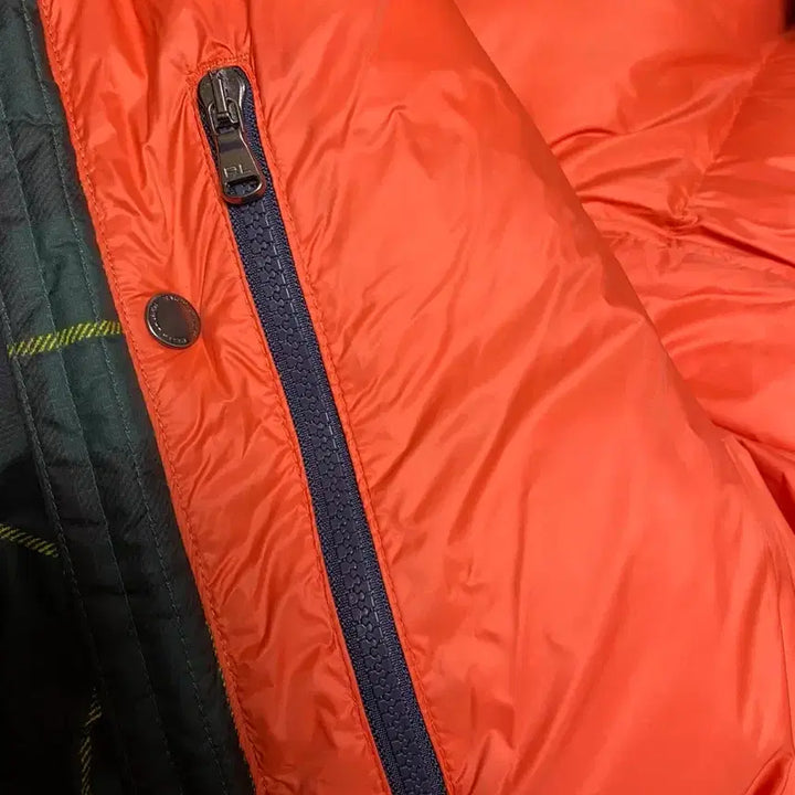 [BUNJANG] Polo Ralph Lauren Tartan Check Long Down Jacket (Size L) / 폴로 랄프로렌 타탄체크 롱패딩 사이즈L