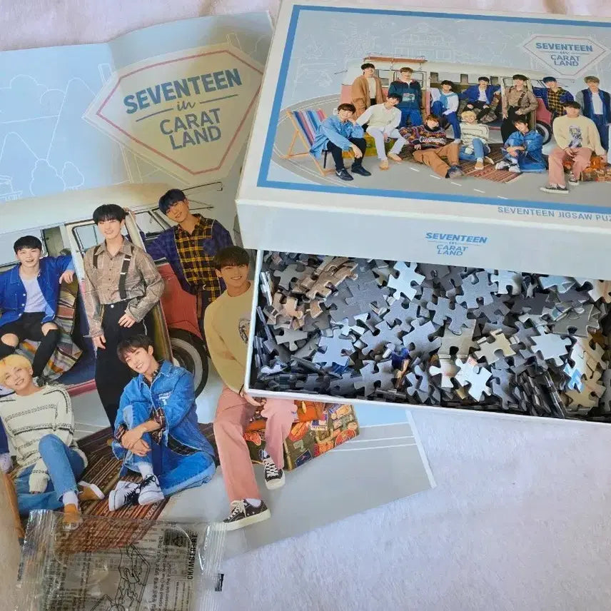 [BUNJANG] Seventeen In Carat Land Puzzle (500 Piece) / 세븐틴 인 캐럿랜드 퍼즐(500PIECE)