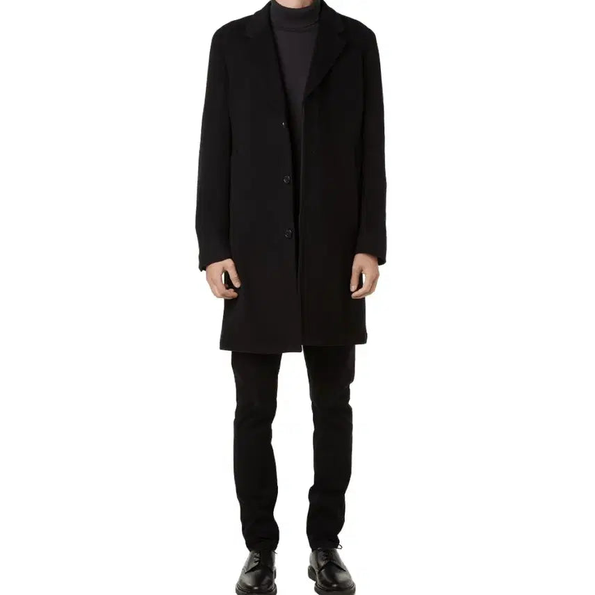 [BUNJANG] Our Legacy Washed Black Wool Coat / 아워레가시 워시드 블랙 울코트