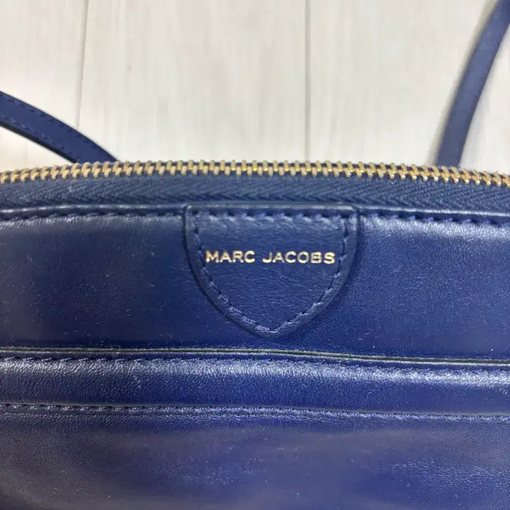[BUNJANG] MARC JACOBS Navy Leather Crossbody Bag / [정품] 마크제이콥스 네이비 가죽 크로스백