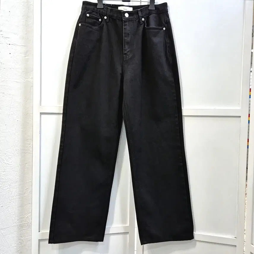 [BUNJANG] Dunst Black Loose Fit Denim Pants M / 25ss던스트 블랙 루즈진 데님 팬츠 M