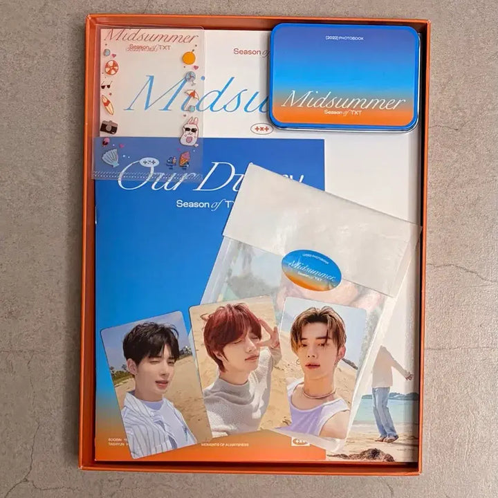 [BUNJANG] TXT (TOMORROW X TOGETHER) 2022 Summer Package / 투모로우바이투게더 투바투 2022 썸머패키지 미드썸머