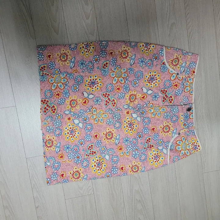 [BUNJANG] Oilily Floral Pattern Skirt / 오일릴리 플라워 패턴 스커트