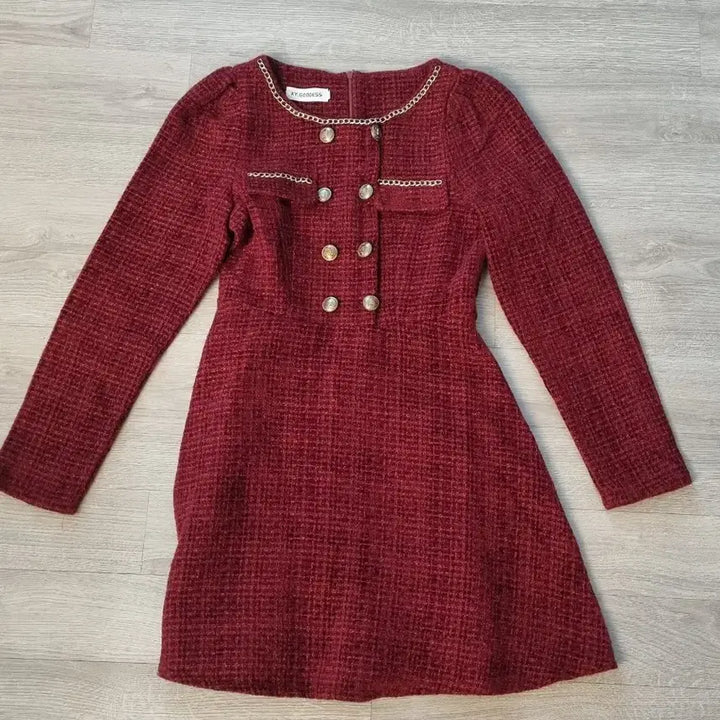 [BUNJANG] Long Sleeve Fall Winter Midi Mini Dress / (당일) 양지뢰 긴팔 가을 겨울 미디 미니 원피스