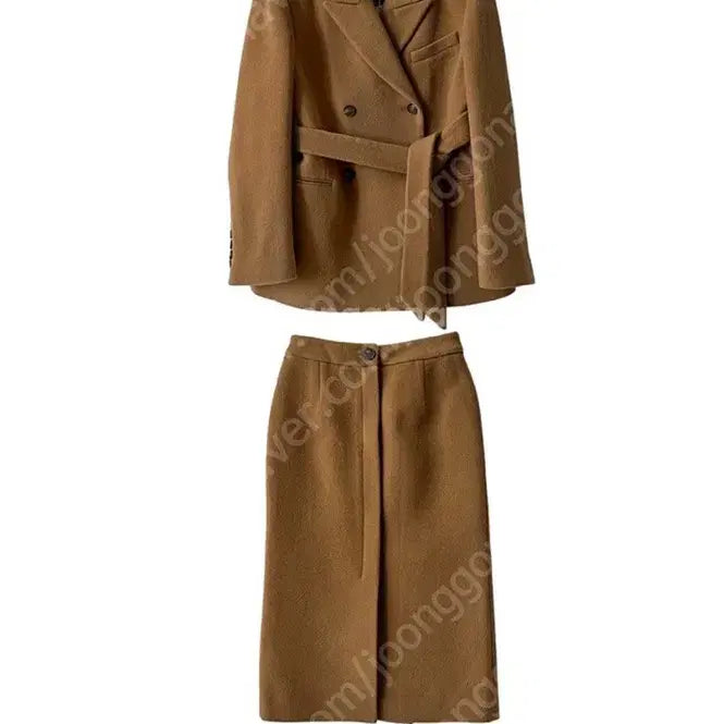 [BUNJANG] BROM Wool Belted Jacket / 브론 울 벨티드 자켓